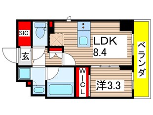 コンフォリア森下リバーサイドの物件間取画像